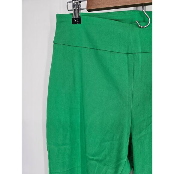 Attyre New York Women's Green Legging Mid Rise Cropped Pant Size 8 - Picture 2 of 4